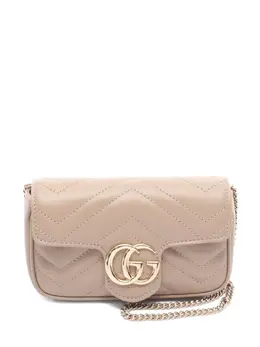 Gucci Pre-Owned: Бежевая сумка 