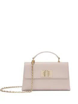 Furla: Розовая сумка 