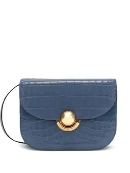 Furla: Голубая сумка через плечо 