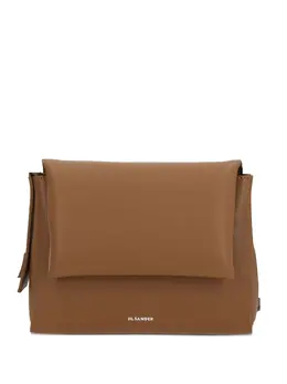 Jil Sander: Коричневая сумка 