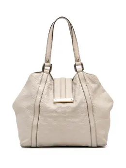 Gucci Pre-Owned: Белая сумка-шоппер 