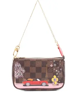 Louis Vuitton Pre-Owned: Коричневая сумка 