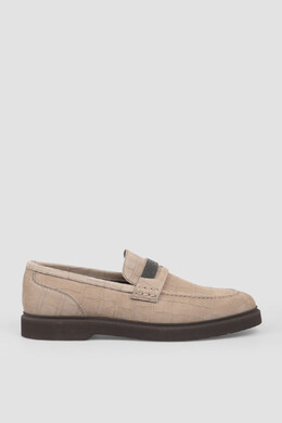 Brunello Cucinelli: Коричневые лоферы 