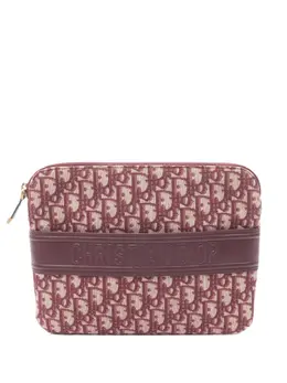 Christian Dior Pre-Owned: Бордовый клатч 