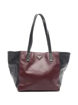Prada Pre-Owned: Чёрная сумка-шоппер 