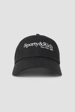 Sporty&Rich: Чёрная кепка 