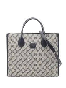 Gucci Pre-Owned: Бежевая сумка-шоппер 