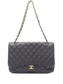 CHANEL Pre-Owned: Чёрная сумка 