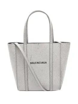 Balenciaga Pre-Owned: Сумка-шоппер с принтом 
