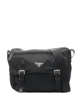 Prada Pre-Owned: Чёрная сумка через плечо 
