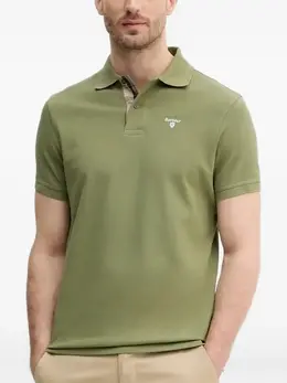 Barbour: Зелёное поло 