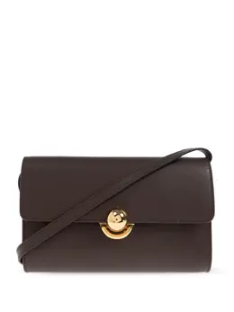 Furla: Коричневая сумка-шоппер 