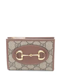 Gucci Pre-Owned: Бежевый кошелёк 
