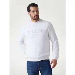 GUESS: Белый свитер 