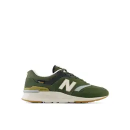 New Balance: Зелёные кроссовки  997