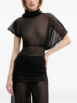 Rick Owens Lilies: Прозрачный топ 