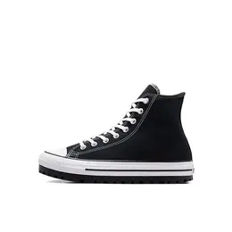 Converse: Чёрные кеды  Chuck Taylor All Star