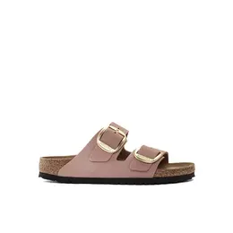 Birkenstock: Розовые сабо  Arizona