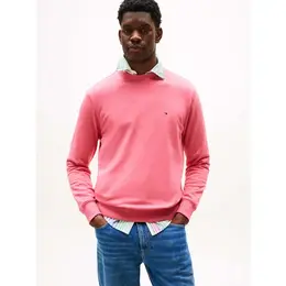 TOMMY HILFIGER: Розовый свитшот 