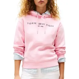 TOMMY HILFIGER: Розовая толстовка 