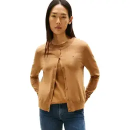 TOMMY HILFIGER: Коричневый кардиган 
