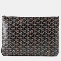 Goyard: Чёрный клатч 