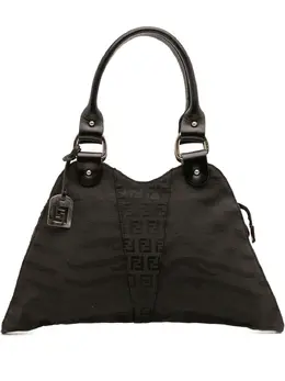 Fendi Pre-Owned: Сумка с принтом зебры 