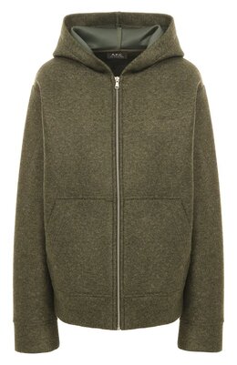 A.P.C.: Куртка цвета хаки 