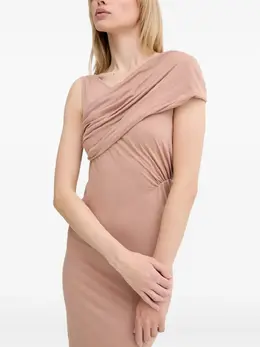 Rick Owens Lilies: Драпированное платье 