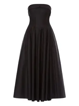Alberta Ferretti: Плиссированное платье 