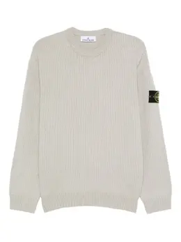 Stone Island: Светлый свитер 