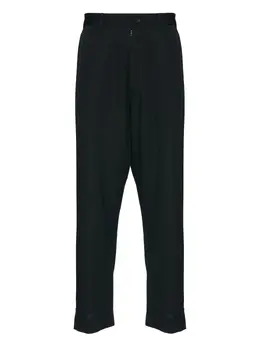 Maison Margiela: Чёрные брюки 
