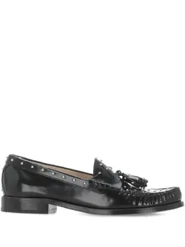 Stuart Weitzman: Чёрные лоферы 