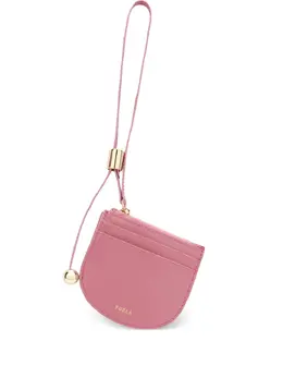 Furla: Розовый картхолдер  Moon