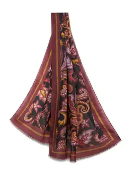 ETRO: Шарф с принтом 