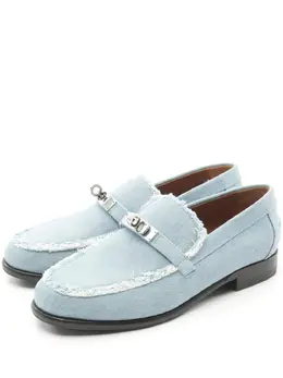 Hermès Pre-Owned: Светлые лоферы 