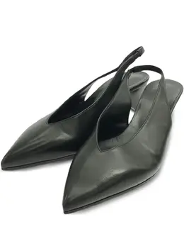 Hermès Pre-Owned: Чёрные туфли 