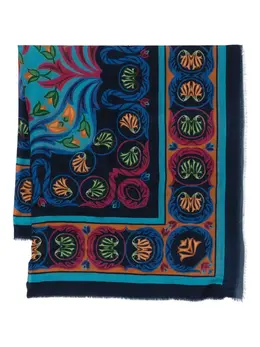 ETRO: Синий шарф 
