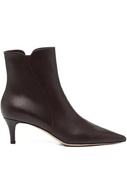 Gianvito Rossi: Тёмные ботинки 