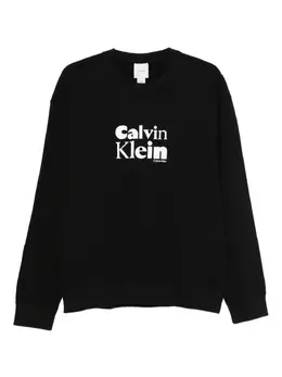 Calvin Klein: Свитшот с принтом 