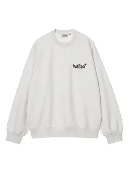 Carhartt WIP: Белый свитшот 