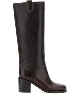 Brunello Cucinelli: Коричневые сапоги 