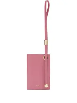 Furla: Розовый картхолдер 