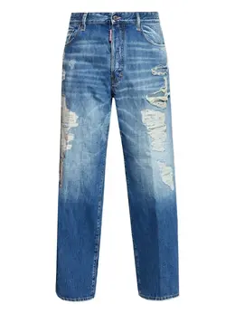 DSQUARED2: Рваные джинсы 