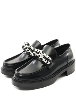 Louis Vuitton Pre-Owned: Чёрные лоферы 