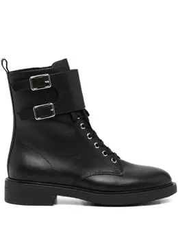 Gianvito Rossi: Чёрные ботинки 