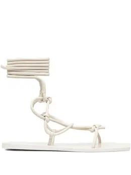 Rick Owens Lilies: Белые сандалии 
