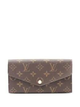 Louis Vuitton Pre-Owned: Коричневый кошелёк 