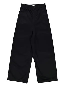 Balenciaga: Чёрные брюки 