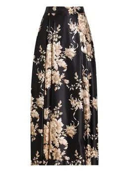 Dolce & Gabbana: Юбка с растительным принтом 